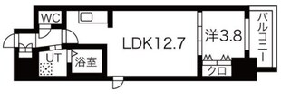 ラクラス堺筋本町の物件間取画像